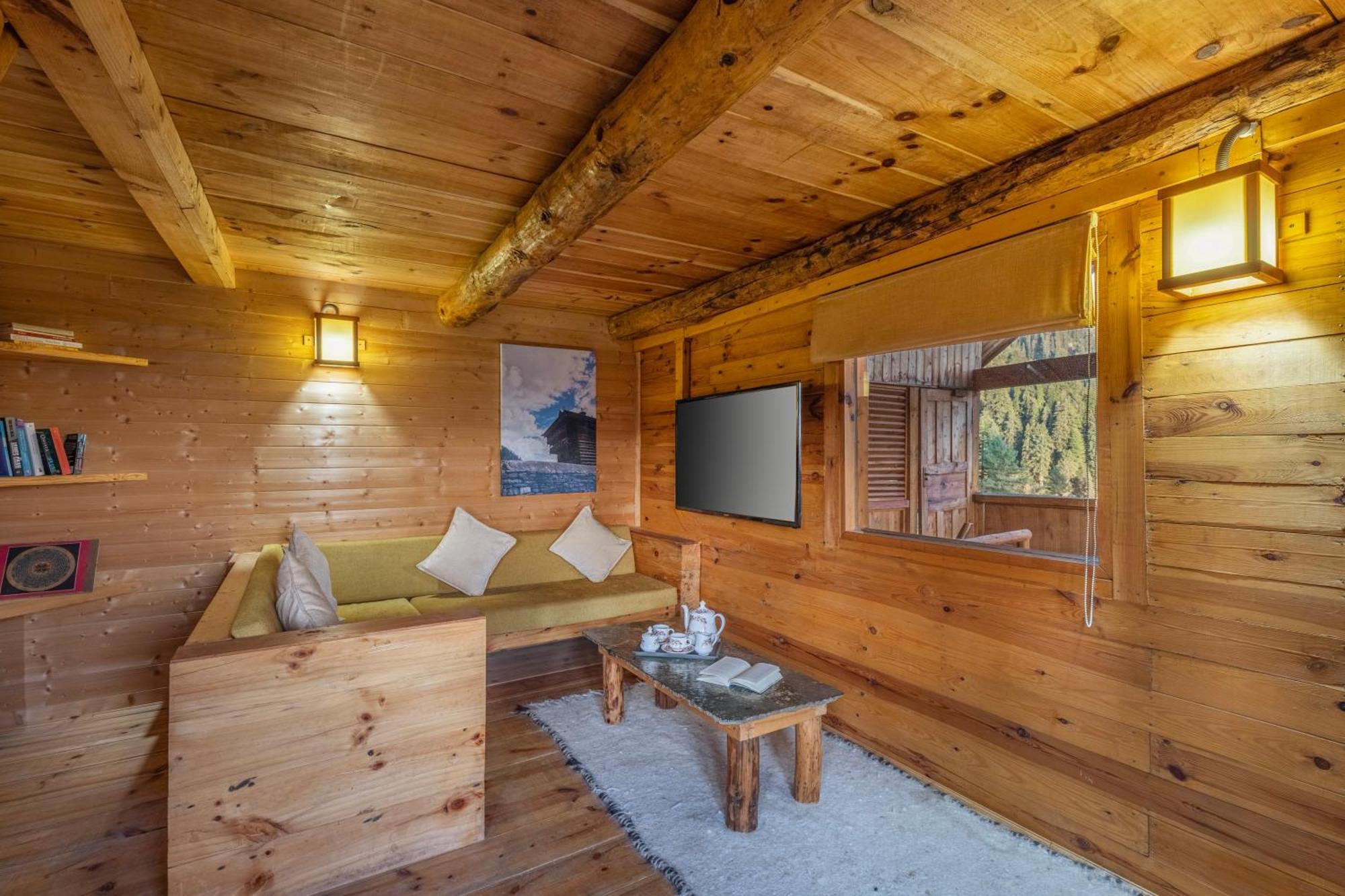 Elivaas 1 Bhk Premium Cottage With Sauna - Everly 심라 외부 사진